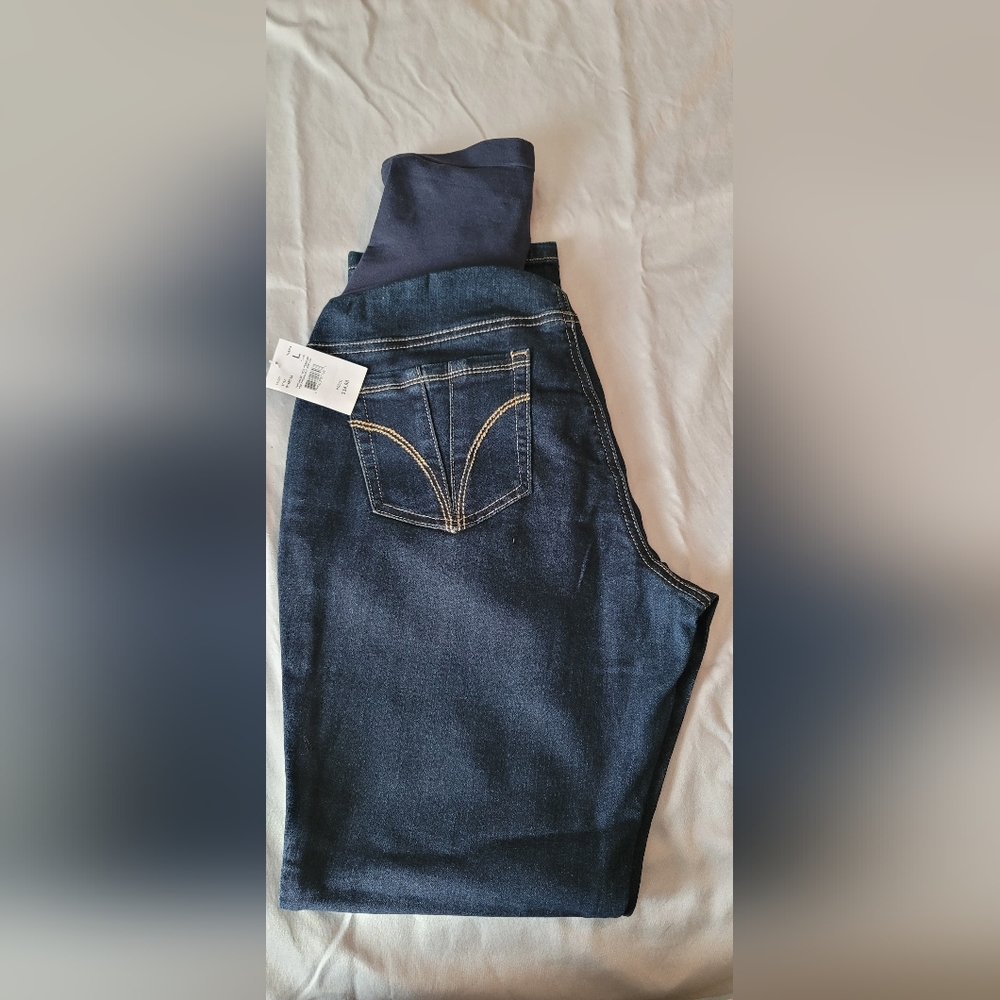 Motherhood Maternity Jeans - Indigo Blue